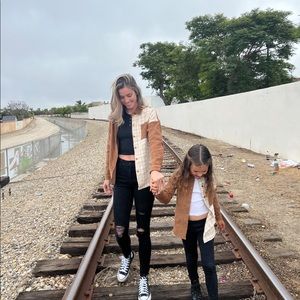 Corduroy / plaid jacket